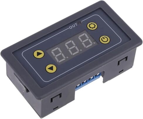 0.01s-999min Delay Relay Module with Display for DC 5V 12V 24V Digital Timer Cycle Delay Control Switch Module AC 110V-220V(12V) in Saudi Arabia