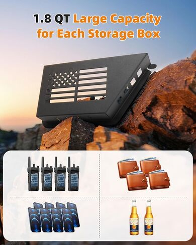 Jeep Wrangler Door Storage Panoyu Metal Front Door Storage Box Fits for Jeep Wrangler JK JKU 2007-2018 2/4 Door ، منظم جيوب الأبواب لجيب ، سيارات الدفع الرباعي على جانب الباب الإضافي in Kuwait