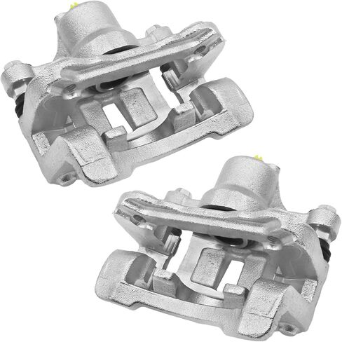 Rear Dics Brake Caliper Assembly with Bracket Compatible with 2010-2015 Hyundai Tucson| Set of 2 Rear Brake Caliper Driver and Passenger Side | Brake Calipers for 19-B6390 & 19-B6391 in Saudi Arabia