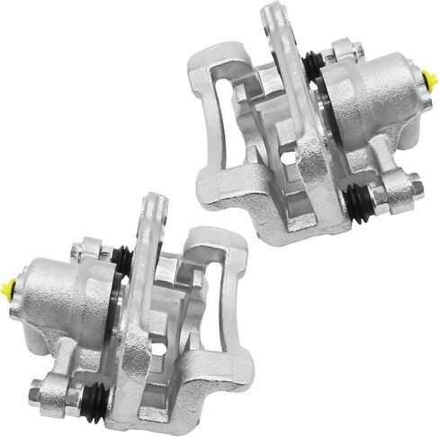 Rear Dics Brake Caliper Assembly with Bracket Compatible with 2010-2015 Hyundai Tucson| Set of 2 Rear Brake Caliper Driver and Passenger Side | Brake Calipers for 19-B6390 & 19-B6391 in Saudi Arabia