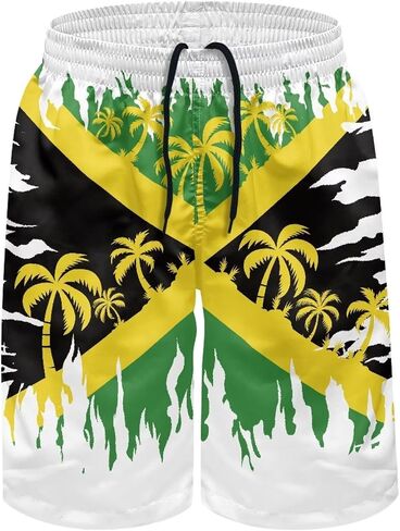 Swim Shorts Men 2025 Mens Swim Tranks Systlish Flag Beach Shorts S-4XL in Kuwait