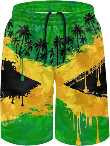 Swim Shorts Men 2025 Mens Swim Tranks Systlish Flag Beach Shorts S-4XL in Kuwait