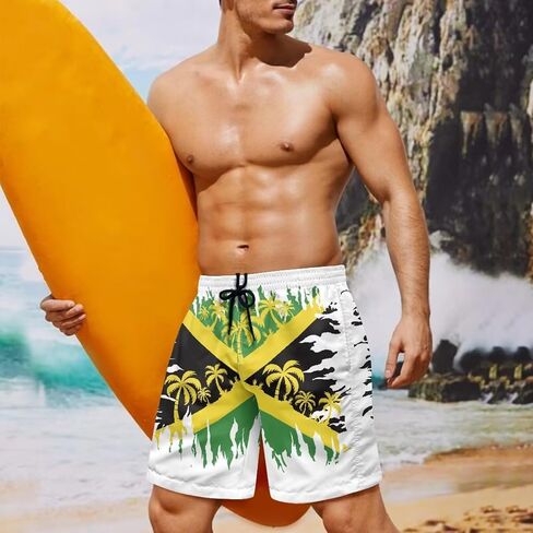 Swim Shorts Men 2025 Mens Swim Tranks Systlish Flag Beach Shorts S-4XL in Kuwait