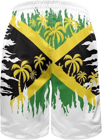 Swim Shorts Men 2025 Mens Swim Tranks Systlish Flag Beach Shorts S-4XL in Kuwait
