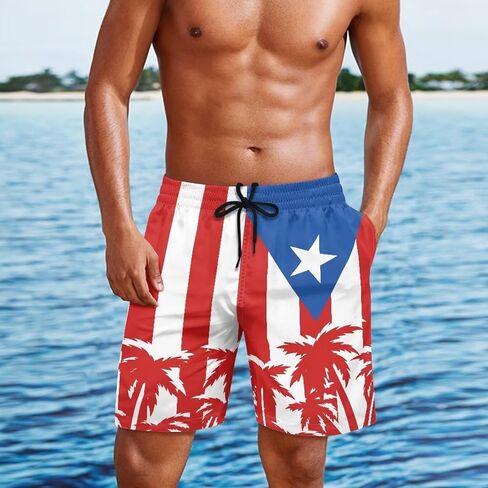 Swim Shorts Men 2025 Mens Swim Tranks Systlish Flag Beach Shorts S-4XL in Kuwait