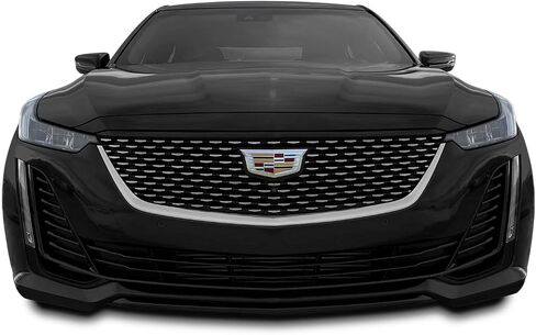 SlickMod Chrome Delete Blackout Vinyl Overlay for 2020-2023 Cadillac CT5 Foglight Trim (Gloss Black, 3. Foglight Trim) in Saudi Arabia