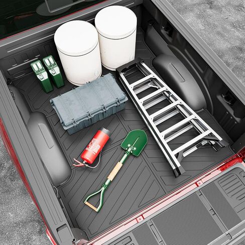 حصيرة سرير الشاحنة بطول 6.5 قدم متوافقة مع 2015-2024 Ford F-150 Truck Liner Cargo Mat استبدال بطانة السرير الطويلة لملحقات Ford F150 2015-2024 in Saudi Arabia
