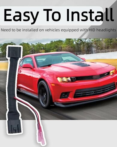 Headlight Adapter Harness Kit Fit for Chevrolet Chevy Camaro 2010-2013 Spec-D 6th Gen Style Headlights in Saudi Arabia