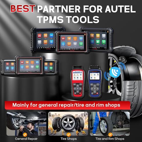 مستشعرات Autel TPMS 40PCS ، MX-SESSOR 2IN1 315MHz+433MHz استشعار ضغط الإطارات ، استشعار TPMS Universal على مستوى OE OE (الصمامات المطاطية) قابلة للبرمجة بواسطة أداة Autel TPMS المتوافقة مع TS408 TS508 TS601 (الصمامات المطاطية) in Saudi Arabia