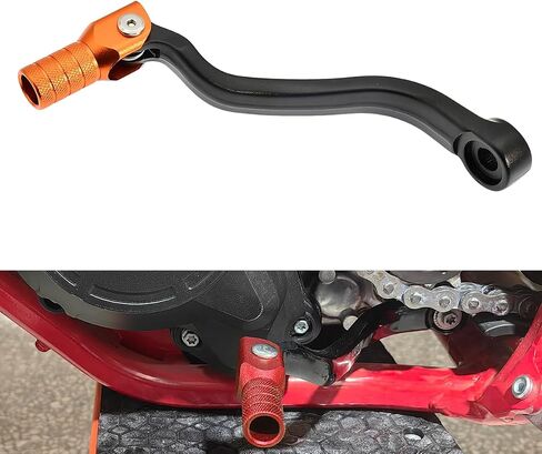 رافعة تحول التروس القابلة للطي لـ KTM SX SX-F EXC-F XC XC-W XCF XCFW 125 150 200 250 300 350 450 505 2001-2023 (Orange) in Kuwait