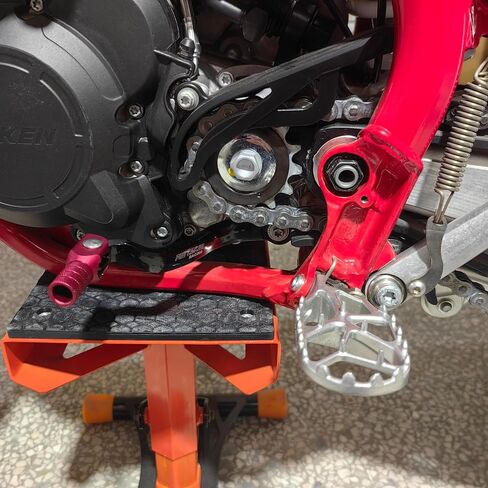 رافعة تحول التروس القابلة للطي لـ KTM SX SX-F EXC-F XC XC-W XCF XCFW 125 150 200 250 300 350 450 505 2001-2023 (Orange) in Kuwait