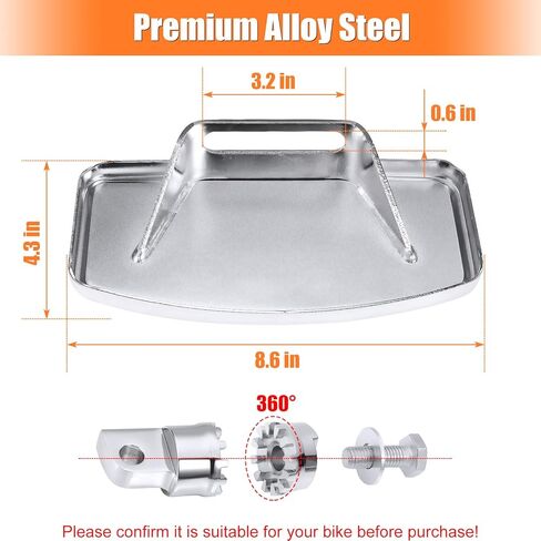 Motorcycle Floorboards for Harley, Rider/Driver/Passenger Footboard Footrest Foot Peg for Harley Davidson Touring Street/Electra/Road/Tri Glide King Sportster XL883 1200 Dyna Softail Trike Accessories in Saudi Arabia