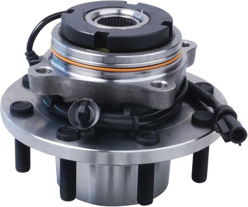 Detroit Axle - 4WD Front Wheel Bearing Hubs for 99-04 Ford F-250 F-350 F-450 F-550 Super Duty [DRW; 4-Wheel ABS], Replacement 1999 2000 2001 2002 2003 2004 Ford Wheel Bearing and Hubs Assembly Set in Saudi Arabia