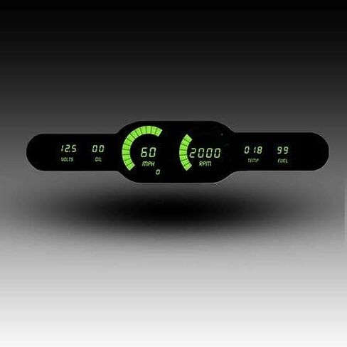 Intellitronix Universal Digital 6 Gauge LED Panel for Cars & Trucks DP10004 (Blue) in Saudi Arabia