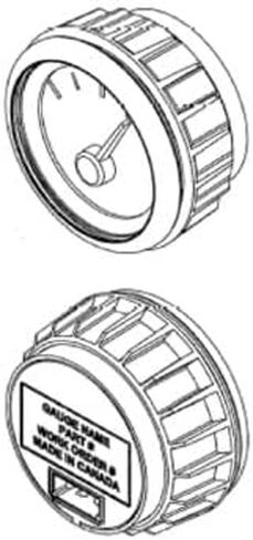 Freightliner A22-63916-001 Multi Purpose Gauge Rear Axle Temperature, Deg F in Saudi Arabia