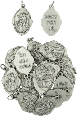 Venerare Bulk Medal Lot of 20 Metal Saint Pendant (Guardian Angel) in Saudi Arabia