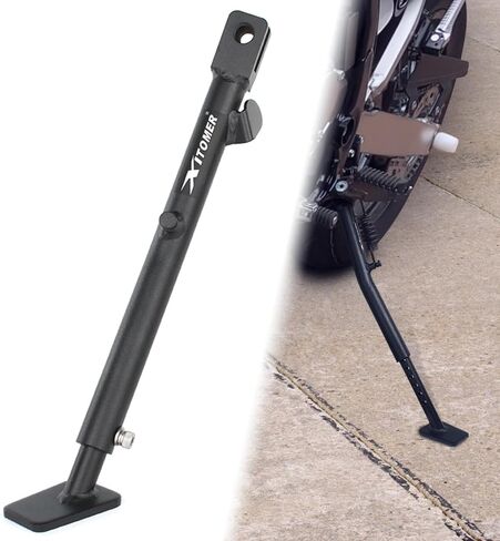Xitomer 0-3'' Adjustable Kickstand Compatible with DRZ400S DRZ400SM 1999-2024 Motorcycle Side Stand Foot Side Support in Saudi Arabia