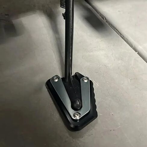 Motorcycle Kickstand Pad For Goldwing 1800 2018-2023 Gold Wing GL1800 2002-2017 Motorcycle CNC Foot Support Extension Plate Side Stand Enlarge(2018-2023 black) in Saudi Arabia