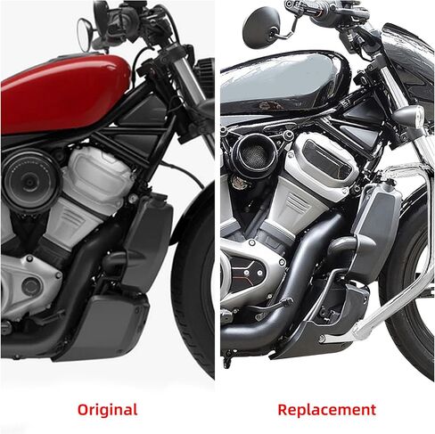TCT-Motorparts Chin Spolier Side Guard Lower Fairing Cover Fit for Harley Nightster RH975 2022-2025 RH975S 2023-2025 in Saudi Arabia