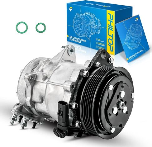 PHILTOP AC Compressor Compatible with 2002-2005 Liberty 3.7L, Air Conditioning Compressor in Saudi Arabia