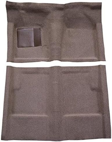 Automotive Carpet Compatible with 1960 to 1965 Ford Falcon, 2 Door Sedan Auto (501-Black 80/20 Loop) in Saudi Arabia