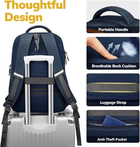 Ytonet Gym Backpack for Men Women, Gym Bag for Women with Shoe Compartment Large Water Resistant Lightweight Sport Backpack Fit 15.6 Inch Laptop, Sport, Workout, Travel, Black in Saudi Arabia