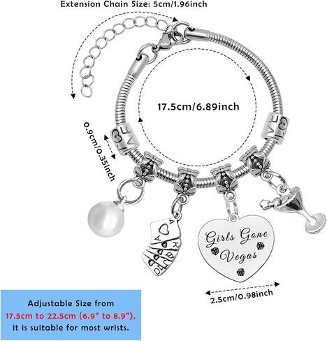 Weekend Gifts for Women Funny Bracelet Getaway Gift Bracelet Vacation Travel Gift for Best Friend Sister Bestie Bride Bridesmaid Gift Wedding Gifts Graduation Birthday Gift in Saudi Arabia