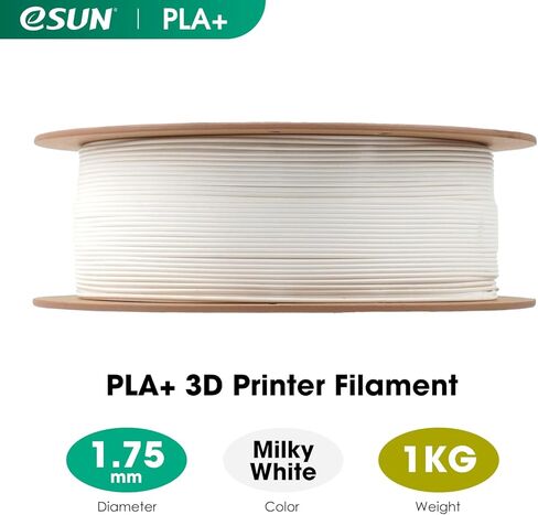 eSUN PLA+ خيوط 1.75 مم، خيوط طابعة ثلاثية الأبعاد PLA Plus، دقة الأبعاد +/- 0.03 مم، بكرة 1 كجم (2.2 رطل) خيوط طباعة ثلاثية الأبعاد للطابعات ثلاثية الأبعاد، أزرق أرجواني in Kuwait
