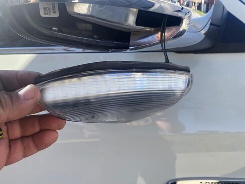 Ijdmtoy عدسة شبه ذكرية أبيض/العنبر Switchback LED BLIND DINDICALICATION SENDICALLENT UNDER SINDLAY TELL TELD ANGLY ANGLY TELLECTION TILLANGENT مع 2009-2018 DODGE RAM 1500 2500 3500 in Kuwait