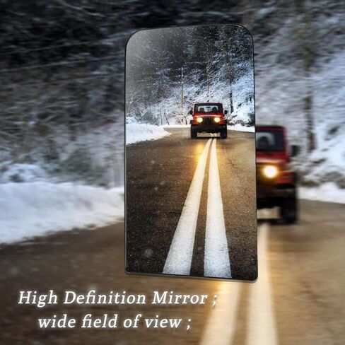 Mirror Glass for Kenworth T680 T880 2013-2019 Mirror Glass Lower Mirror Glass with Defrost Heated for Kenworth T680 T880 Replacement Driver/Left & Passenger/Right Universal Side in Saudi Arabia