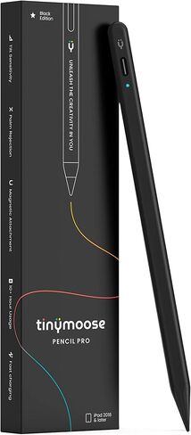 قلم Pencil Pro Active Stylus لجهاز iPad (2018-2022)، iPad Pro 11/12.9، iPad 6/7/8/9، iPad Mini 5/6، iPad Air 3/4/5 (أبيض لؤلؤي) in Saudi Arabia