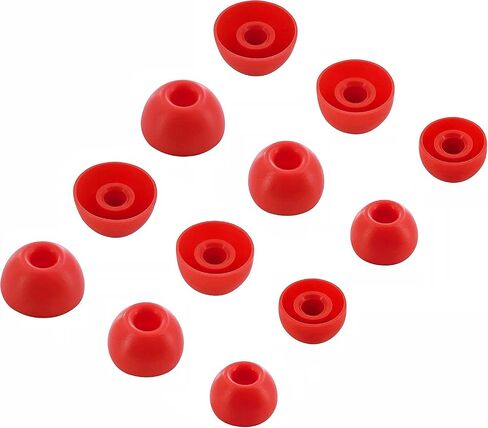 ALXCD Eartips Compatible with Beats Solo Buds, S/M/L 3 Sizes 6 Pairs Soft Silicon Earbuds Tips Replacement Ear Tips, Compatible with Beats Solo Buds, Matte Black in Kuwait