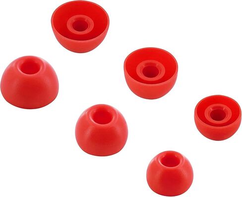 ALXCD Eartips Compatible with Beats Solo Buds, S/M/L 3 Sizes 6 Pairs Soft Silicon Earbuds Tips Replacement Ear Tips, Compatible with Beats Solo Buds, Matte Black in Kuwait