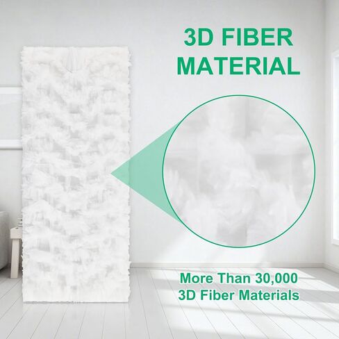 60Pcs Duster Refills Compatible with Swiffer Dusters, 180° Fluffy Disposable Feather Duster Refill, Replacement with 1 Extra Handle in Saudi Arabia