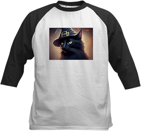 Cafepress the Witch's Minowner Kids Baseball Tirt Kids Cotton Baseball Jersey ، 3/4 Raglan Sleeve Shirt in Saudi Arabia