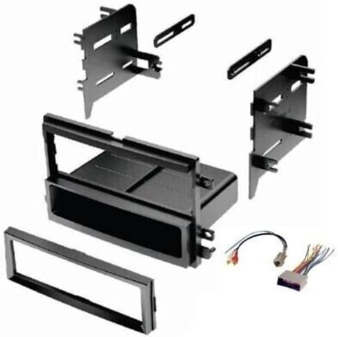 مجموعة DASH لـ F150 لـ F550/F450/F350/F250 Superduty للبعثة لـ F550/F450/F350/F250 Superduty لـ Explorer for Mustang for Navigator Single Din Stereo Kit W/Wire Harness in Saudi Arabia