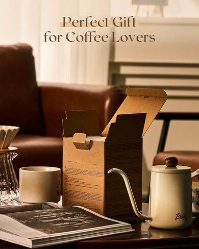 M&SENSE Coffee Espresso Scented Soy Candle - Vegan, Heavy Scented, Natural Aromatherapy Candles for Stress Relief, 7.05oz 48-Hour Burn Time, Housewarming Gift for Women & Men in Kuwait