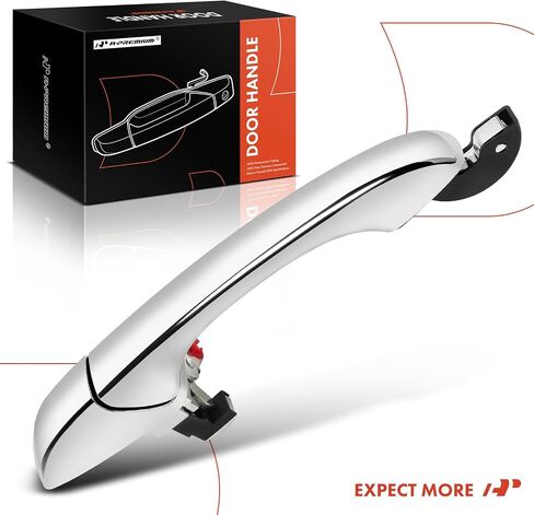 A-Premium الأمامي أو جانب المركب من جانب الركاب الخلفي مقبض الباب الخارجي المتوافق مع Chrysler 300 2005-2010 و Dodge Magnum 2005-2008 ، Chrome ، استبدل# 5065800ag in Saudi Arabia