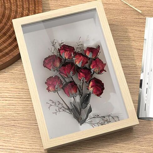 8x10 مربع الظل مربع إطار صورة مع علبة شاشة الظهر الناعمة مع الظهر ناعم ، صندوق الذاكرة مع زجاج مقسى ، صندوق زهرة خشبي in Saudi Arabia