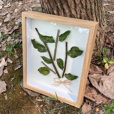 8x10 مربع الظل مربع إطار صورة مع علبة شاشة الظهر الناعمة مع الظهر ناعم ، صندوق الذاكرة مع زجاج مقسى ، صندوق زهرة خشبي in Saudi Arabia