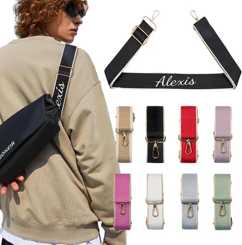 Personalized Bag Straps,Cross Body Bag Strap, Universal Replacement Handbag Straps Shoulder Strap for Bags, Wide 3.8cm in Saudi Arabia