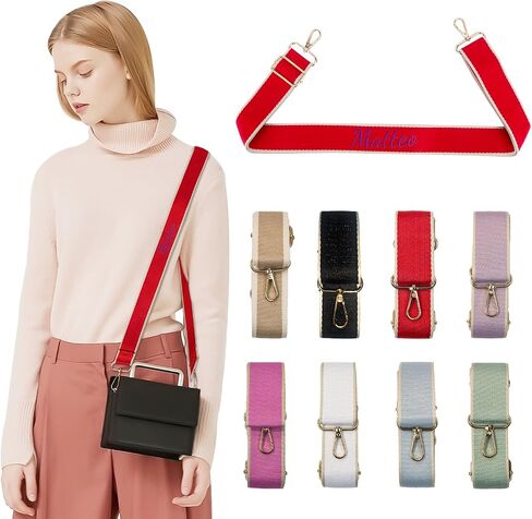 Personalized Bag Straps,Cross Body Bag Strap, Universal Replacement Handbag Straps Shoulder Strap for Bags, Wide 3.8cm in Saudi Arabia