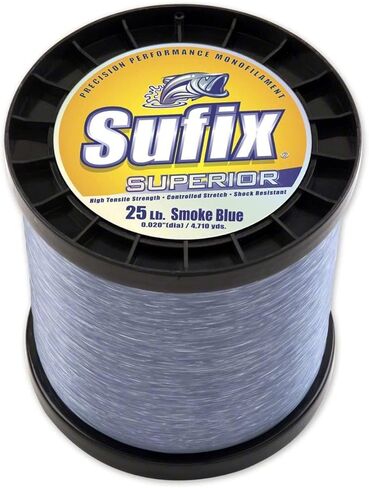 Sufix Superior 1/4-Pound Spool Size Fishing Line (Yellow, 20-Pound) in Saudi Arabia