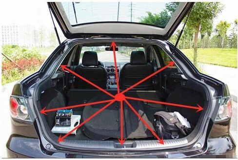 Weatherstrip Rubber Seal لتوافق الباب الخلفي مع 6 سنوات رياضية الكوبيه 2005 2006 2007 2008 GJ6J-62-761 in Saudi Arabia