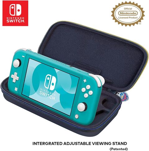 Game Traveler Licensed Nintendo Switch Lite Slim Zelda Case - Protective Vinyl Case with Loop Handle and Game Case Storage - Nintendo Switch in Kuwait