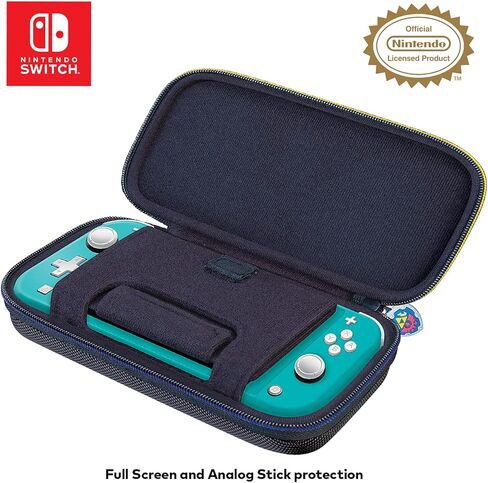 Game Traveler Licensed Nintendo Switch Lite Slim Zelda Case - Protective Vinyl Case with Loop Handle and Game Case Storage - Nintendo Switch in Kuwait