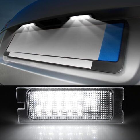 LED License Plate Light, Number Plate Lp, Car LED License Plate Light Assembly, Tag Lp Assembly Replacement, Compatible with Ford Edge 2007-2014 Compatible with Ford Escape 2008-2012 in Saudi Arabia