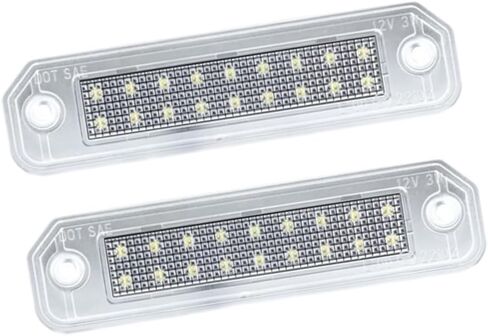 LED License Plate Light, Xenon White LED Rear License Plate Light, Car LED License Plate Light Assembly, Compatible with Honda Civic EJ EG EK EK3 CR-X Integra Del Sol Trunk 1993-1997 in Saudi Arabia