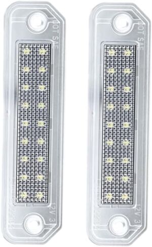 LED License Plate Light, Xenon White LED Rear License Plate Light, Car LED License Plate Light Assembly, Compatible with Honda Civic EJ EG EK EK3 CR-X Integra Del Sol Trunk 1993-1997 in Saudi Arabia