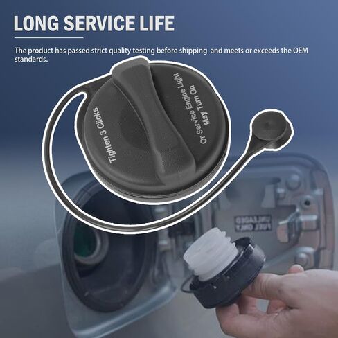 غطاء الغاز متوافق مع ISUZU NPR/NPR-HD 2004-2009 2012-2019 غطاء حشو خزان الوقود 8-20914-961-0 10352662 8209149610 in Kuwait